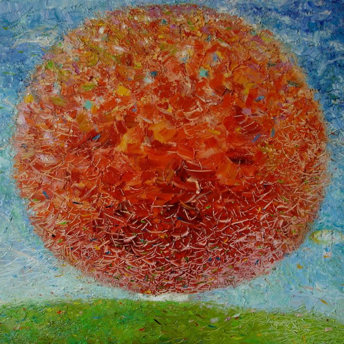 Tree of happiness - 80x80 cm - 2006