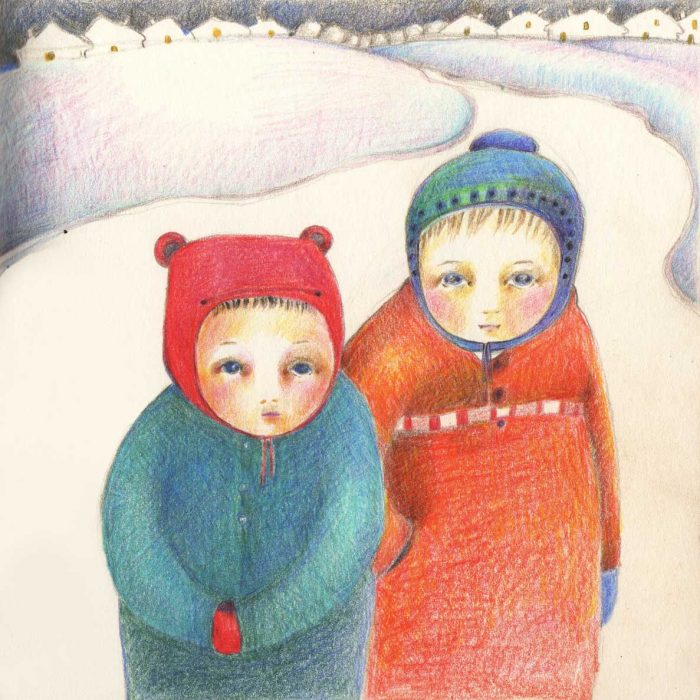 Winter day - 20x20 cm - 2011